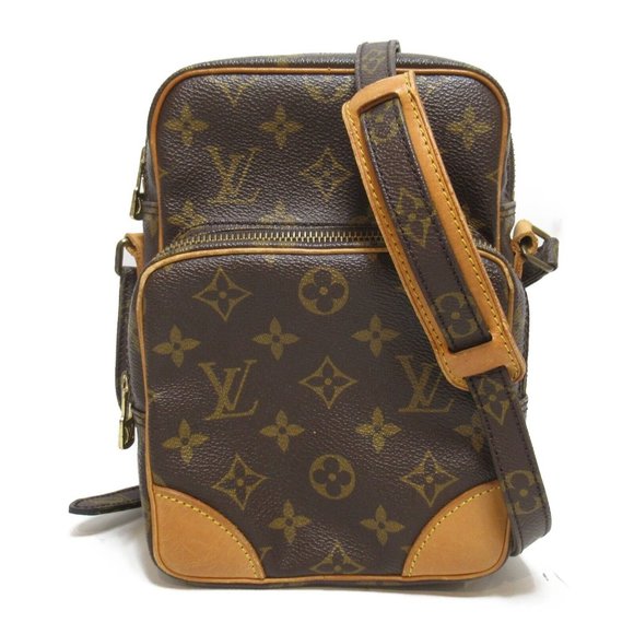 Amazon Monogram Canvas Crossbody Bag - Picture 1 of 8